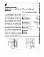 DataSheet LMH6642 pdf