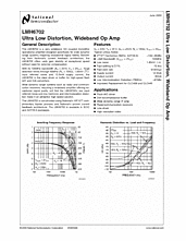 DataSheet LMH6702 pdf