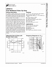 DataSheet LMH6715 pdf