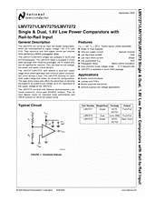 DataSheet LMV7271 pdf