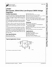 DataSheet LP3981 pdf