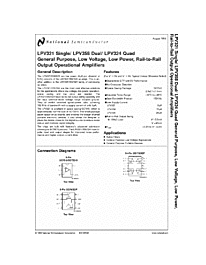 DataSheet LPV358 pdf