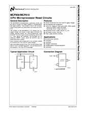 DataSheet MCP809 pdf
