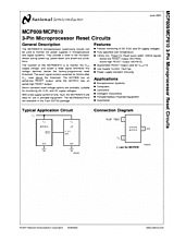 DataSheet MCP810 pdf