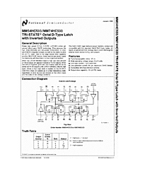 DataSheet MM74HC533 pdf