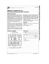 DataSheet MM74HCT193 pdf