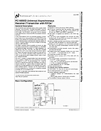 DataSheet PC16550D pdf