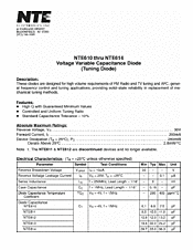 DataSheet NTE61x pdf