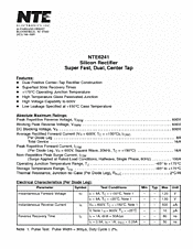 DataSheet NTE6241 pdf