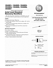 DataSheet 1N4002 pdf