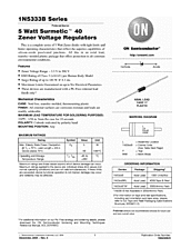 DataSheet 1N5333B pdf