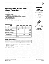 DataSheet 2N4921 pdf