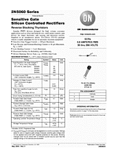 DataSheet 2N5060 pdf