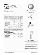 DataSheet 2N5401 pdf