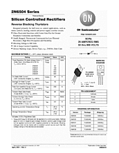 DataSheet 2N6504 pdf