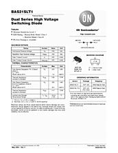 DataSheet BAS21SLT1 pdf