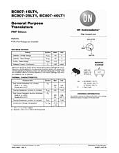 DataSheet BC807-25LT1 pdf