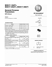 DataSheet BC817-16LT1 pdf