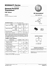 DataSheet BC856ALT1 pdf