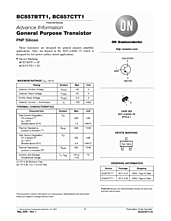 DataSheet BC857BTT1 pdf