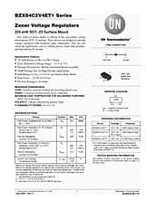 DataSheet BZX84C2V4ET1 pdf