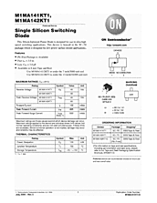 DataSheet M1MA142KT1 pdf