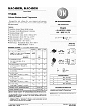 DataSheet MAC4DCM pdf