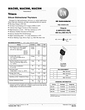 DataSheet MAC9D pdf