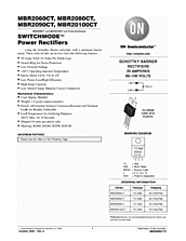 DataSheet MBR2060CT pdf