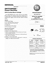 DataSheet MBRD835L pdf