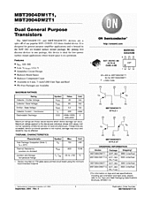 DataSheet MBT3904DW1T1 pdf