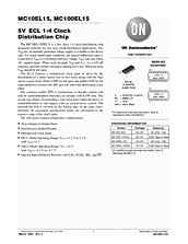 DataSheet MC100EL15 pdf