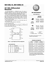 DataSheet MC100EL16 pdf