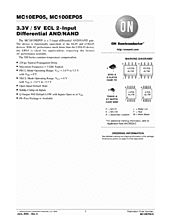 DataSheet MC100EP05 pdf