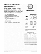 DataSheet MC100EP11 pdf