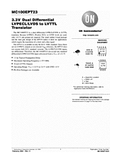 DataSheet MC100EPT23 pdf