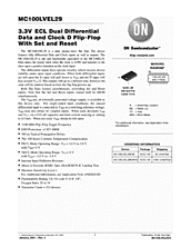 DataSheet MC100LVEL29 pdf