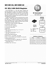 DataSheet MC10E142 pdf