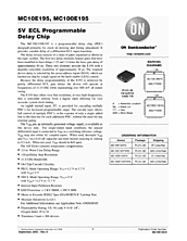 DataSheet MC10E195 pdf