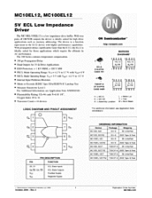 DataSheet MC10EL12 pdf