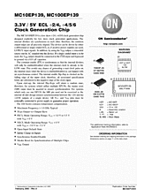 DataSheet MC10EP139 pdf