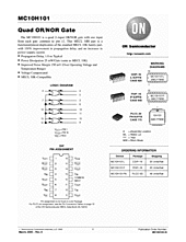 DataSheet MC10H101 pdf