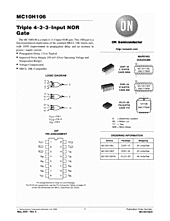 DataSheet MC10H106 pdf