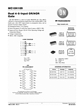 DataSheet MC10H109 pdf