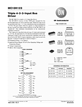 DataSheet MC10H123 pdf