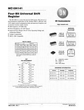 DataSheet MC10H141 pdf