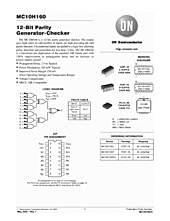 DataSheet MC10H160 pdf
