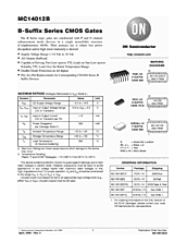 DataSheet MC14012B pdf