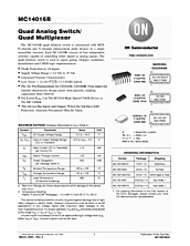 DataSheet MC14016B pdf