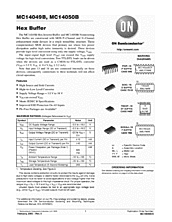 DataSheet MC14049B pdf